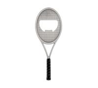 Coldcracker Tennis Racket Bottle Opener for Beer and Soda Glass Bottles, Classic Sports Racquet with Grip, Heavy Duty Stainless Steel, Fun Hilarious Gift for Athletes and Fans