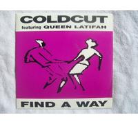 COLDCUT ft QUEEN LATIFAH Find a Way UK 7" 45
