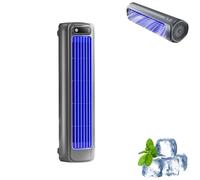 Coldeez Cooling Ace, 2025 New Cool Air Fan, Cooling Ace Portable Air Cooler, 3 Speeds Adjustable, Wireless Fan Bladeless Quie For Bedroom Office Home (Gray)