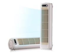 Coldeez Cooling Ace, Coldeez Air Conditioner, Electric Fan Tower Coldeez, Three-Speed Settings, Portable Design, Drill-Free Wall Mounting (Beige)