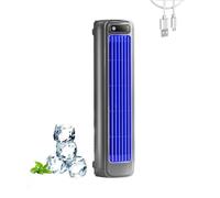 Coldeez Cooling Ace, Coldeeze Air Conditioner, Coldeeze Cooling Ace, Coldeez Air Cooler, USB Tower Fan, 3 Speeds, Horizontal, Vertical or Wall Mounting, for Bedroom Office Home (Gray)