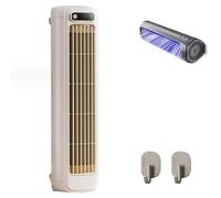 Coldeez Cooling Ace, Coldeeze Air Conditioner, Portable Air Cooler Fan with 3 Speeds, USB Charging, Desktop Tower Fan for Office, Bedroom, Kitchen white