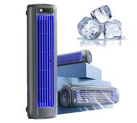 Coldeez Cooling Ace, Coldeeze Air Conditioner, with 3 Speeds and Led Touch Screen, No Installation Required, USB Charging, Air Cooler for Room Patio, Cool Summer without much Electricity (Gray)