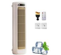 Coldeez Cooling Ace, Cooling Ace Portable Air Conditioner Cooling Fan Quiet with 3 Speeds, Enjoy A Quick, Natural, and Healthy Cool Down (White)