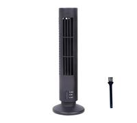 Coldeez Cooling Ace, Oscillating Tower Fan, Portable Air Cooler Cooling Fan with 2 Speeds Adjustable, Electric Standing Tower Fan, Quiet For Bedroom Office Bathroom Home (Black)