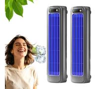 Coldeez Cooling Ace Portable Air Cooler，Black*2