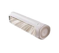 Coldeez Cooling Ace Portable Air Cooler, Personal 3-Speed USB Rechargeable Mini Air Cooler, No Drilling Wall Mounted Compact Quiet Desktop Cooling Fan for Office Bedroom Home Travel (white)