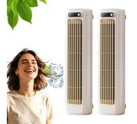 Coldeez Cooling Ace Portable Air Cooler，White*2