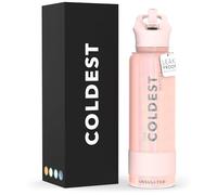 Coldest Insulated Water Bottle with Straw Lid - Stainless Steel Metal Insulated Bottle for Men & Women (Forever Pink Glitter, 40 oz)