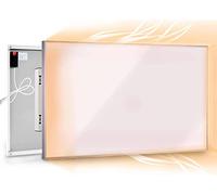 Coldfighting 300W Far Infrared Panel Heater Electric Heater Panel Wall Mounted/Ceiling Mounted, Suitable for Use Under Desk, Indoor, Living Room, Bedroom CO2-Free Energy Efficient Electric Heater