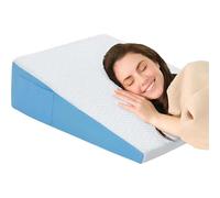 COLDHUNTER Wedge Pillow for Sleeping, 7.5" Memory Foam Bed Wedge Support