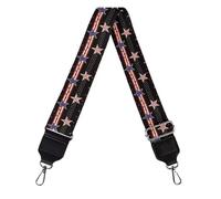 Coldinair American Flag Star Purse Strap Replacement Crossbody Bag Strap, Guitar Strap for Purses Crossbody, Purse Making Supplies