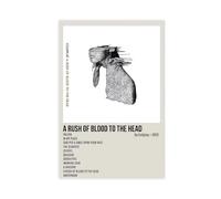 Coldpl A Rush of Blood to The Head 2002 Music Album Cover Art Canvas Poster Bedroom Decor Landscape Office Room Decor Gift 08x12inch(20x30cm)