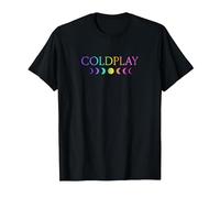 Coldplay Amazon Exclusive Moon Phase T-Shirt, Men, Black, Large