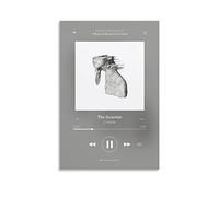 Coldplay The Scientist Canvas Poster Wall Art Decor Print Picture Paintings for Living Room Bedroom Decoration Unframe-style 12x18inch(30x45cm)