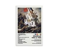 Coldplay Viva La Vida Canvas Poster Bedroom Decor Sports Landscape Office Room Decor Gift Unframe-style 12x18inch(30x45cm)