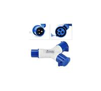 coldshine 2 Way Splitter 16A Electric Mains Hook Up Lead Adaptor Caravans Motorhomes