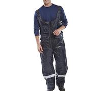COLDSTAR FREEZER BIB TROUSERS NAVY BLUE XXXL