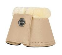 Coldstream Bowden Leather Horse Overreach Boots (Pack of 2) - Latte - Cob - Latte