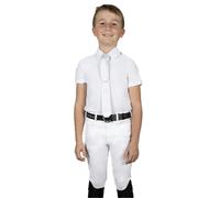Coldstream Boys Blythe Competition Breeches - White - White - 11-12 Years