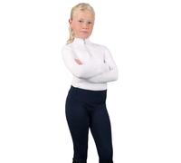 Coldstream Kids Next Generation Ecclaw Elite Base Layer Top - White - 7-8 Years - White - 100% Mixed