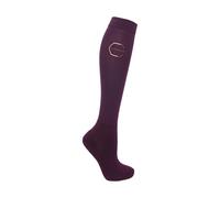 Coldstream Kids Next Generation Ednam Socks - Mulberry Purple - Mulberry Purple - 10.5 UK Child-3.5 UK - 100% Mixed