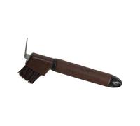 Coldstream Faux Leather Hoof Pick Brown/black (19Cm)