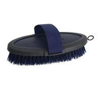 Coldstream Faux Leather Horse Body Brush - Blue/Navy