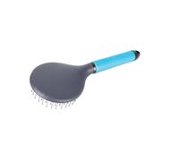 Coldstream Faux Leather Horse Brush (25cm) (Navy/Blue)