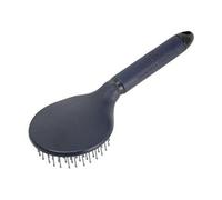 Coldstream Faux Leather Mane And Tail Brush Navy/black (25Cm)