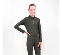 Coldstream Girls New Generation Ednam Base Layer Top - Fern Green - 5-6 Years - Fern Green - 100% Mixed