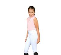 Coldstream Girls Next Generation Cranshaws Sleeveless Base Layer Top - Blush Pink - 9-10 Years - Blush Pink - 100% Mixed