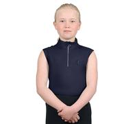 Coldstream Girl's Next Generation Cranshaws Sleeveless Base Layer Top in Navy | Size: 7-8 Years Coldstream Navy 7-8 Years