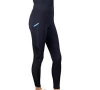 Coldstream Girls Next Generation Darnick Horse Riding Tights - Navy - 5-6 Years - Navy - 100% Mixed