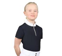 Coldstream Girl's Next Generation Elrick Show Shirt in Black | Size: 7-8 Years Coldstream Black 7-8 Years