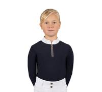 Coldstream Girl's Next Generation Elrick Show Shirt in Navy | Size: 5-6 Years Coldstream Navy 5-6 Years