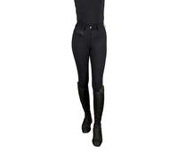 Coldstream Girls Next Generation Hamilton Diamante Breeches - Black - 11-12 Years - Black - 100% Mixed