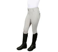 Coldstream Girls Next Generation Ledmore Horse Riding Tights - Pearl Grey - 11-12 Years - Pearl Grey