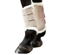 Coldstream Gordon C-Flex Air Flow Horse Brushing Boots - Latte - Full - Latte