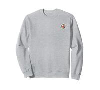 Coldstream Guards Capbadge Sweatshirt, Adult Unisex, Heather Grey, XX-Large
