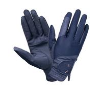 Coldstream Kids Next Generation Blakelaw Diamante Riding Gloves - Navy - S - Navy