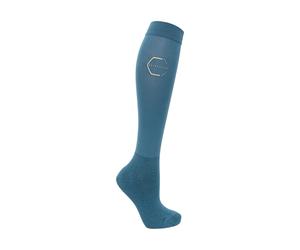 Coldstream Kids Next Generation Ednam Socks - Slate Blue - 10.5 UK Child-3.5 UK - Slate Blue - 100% Mixed