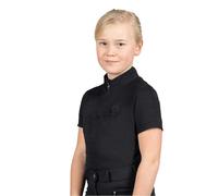 Coldstream Kids Next Generation Hamilton Sparkle Sports Top - Black - Black - 7-8 Years - 100% Mixed