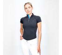 Coldstream Midlem Ladies Short Sleeve Base Layer Black - Small