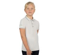 Coldstream Next Generation Darnick Polo Shirt in Light Grey | Size: 13-14 Years Coldstream Light Grey 13-14 Years
