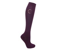Coldstream Next Generation Ednam Riding Socks - Mulberry Purple
