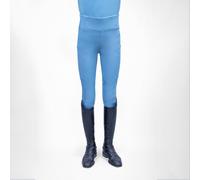 Coldstream Youth Ednam Next Generation Silicone Knee Patch Riding Tights - 11 - 12 Years · Slate Blue