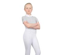 Coldstream Next Generation Oxnam Competition Show Shirt in Light Grey | Size: 9-10 Years Coldstream Light Grey 9-10 Years