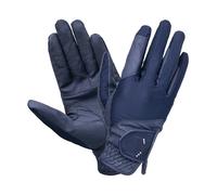 Coldstream Unisex Adult Blakelaw Diamante Riding Gloves - Navy/Silver - S - Navy/Silver