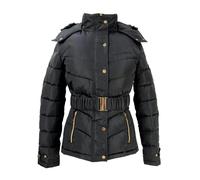 Coldstream Womens Cornhill Quilted Coat - Black - S - Black - 100% Mixed